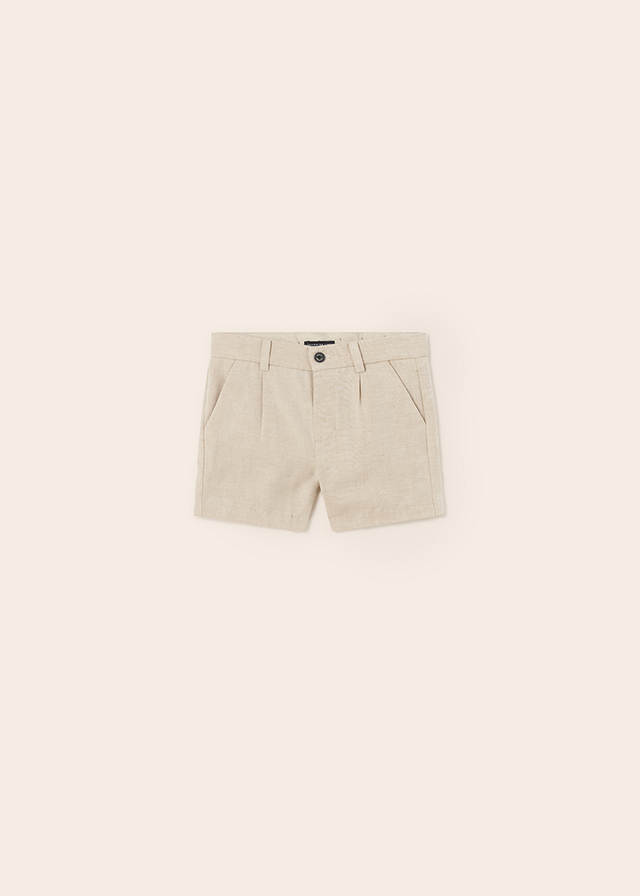 Linen dressy shorts