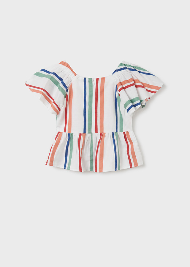 Stripes loose shirt