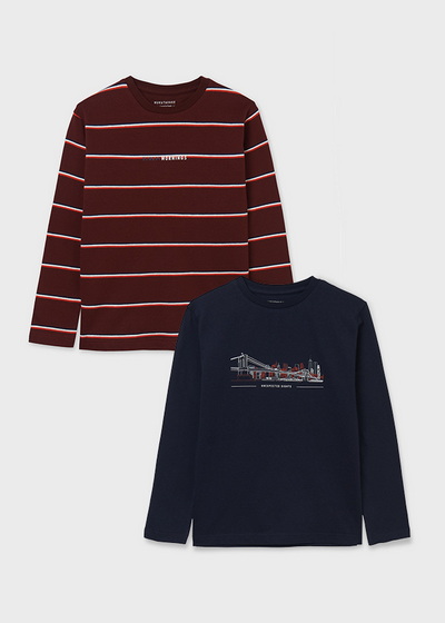 ls-striped-t-shirt-set